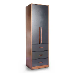 Tidus II Swing Door with Drawers Wardrobe